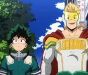 deku and lemillion on patrol